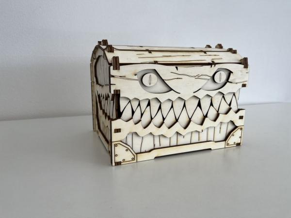 Bookbox - "Monster Chest" - natural version